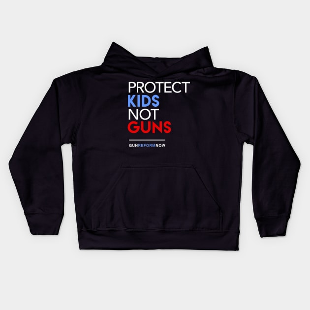 Protect Kids Not Guns Kids Hoodie by Boots